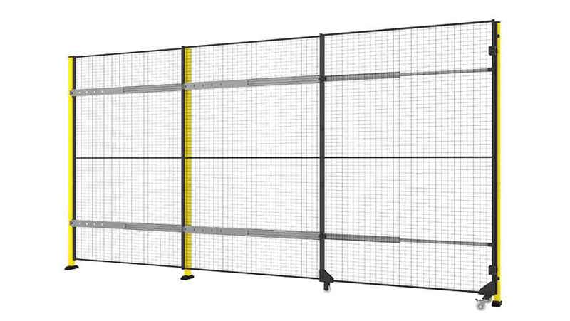 Single sliding door without rail