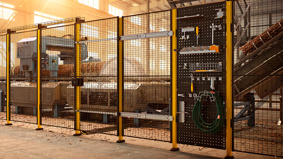 X-Guard Machine guarding - Tool panel