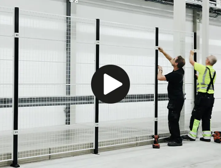 Get a safer warehouse with our partitions Get a safer warehouse with our partitions