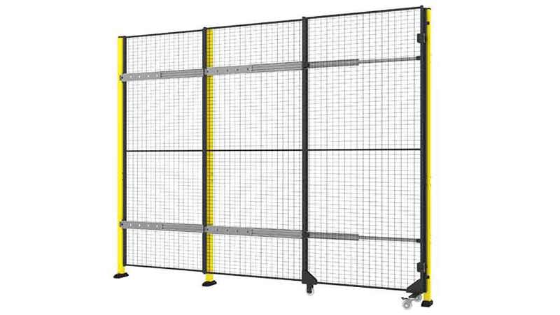 Single sliding door without rail