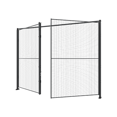 Double hinge door