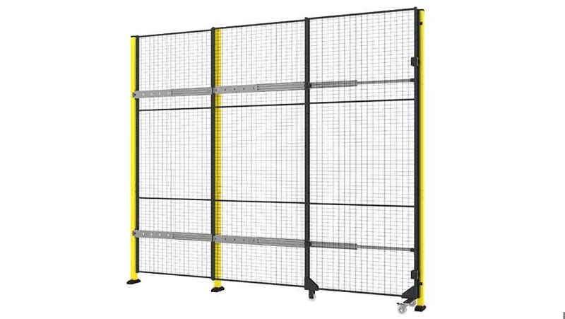 Single sliding door without rail