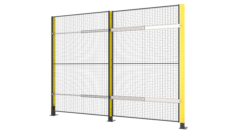 Single sliding door without rail