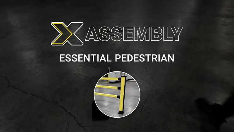 Essential pedestrian barrier assembly movie