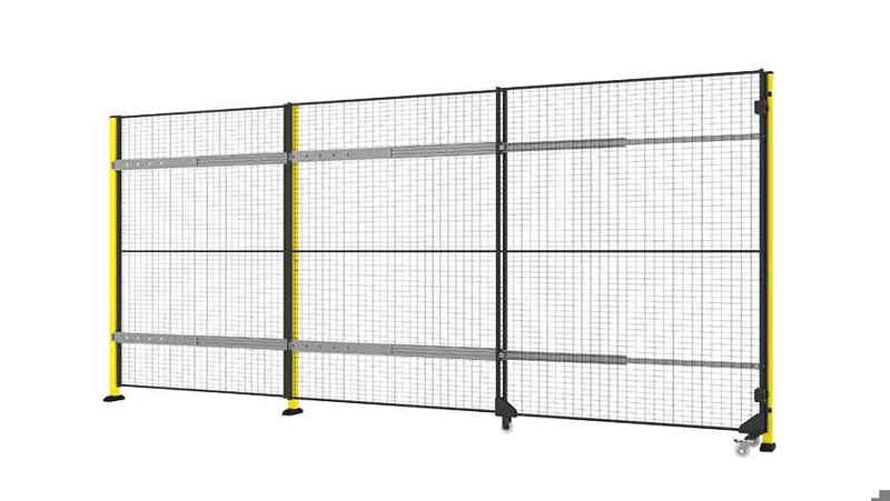 Single sliding door without rail